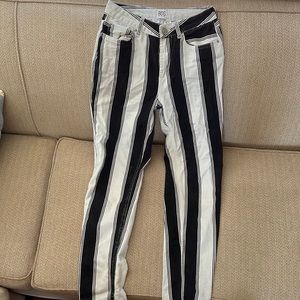 Urban outfitters Stripped Mom Jeans